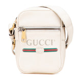 グッチ シェリーライン ロゴ ショルダーバッグ 574803 アイボリー マルチカラー レザー レディース GUCCI 【中古】
