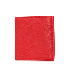 ボッテガヴェネタ 二つ折り財布 レッド レザー レディース BOTTEGAVENETA 中古