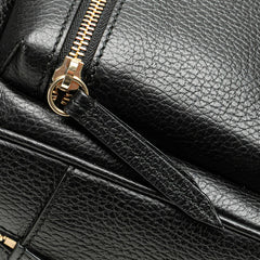 グッチ ソーホー インターロッキングG リュック バックパック 536192 ブラック レザー レディース GUCCI 【中古】