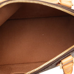 ルイ ヴィトン モノグラム アルマBB ショルダーバッグ ハンドバッグ 2WAY M46990 ブラウン PVC レザー レディース LOUIS VUITTON 【中古】