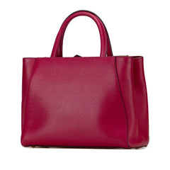 フェンディ プチ トゥージュール ハンドバッグ ショルダーバッグ 2WAY 8BH253 ピンク レザー レディース FENDI 【中古】