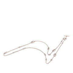 エルメス シェーヌダンクル ファランドール 120 ロングネックレス SV925 シルバー メンズ HERMES 【中古】