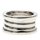 ブルガリ ビーゼロワン B-zero1 リング 指輪 #50 K18WG ホワイトゴールド レディース BVLGARI 【中古】