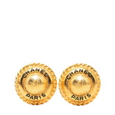 シャネル ヴィンテージ ラウンド イヤリング 95A刻印 ゴールド メッキ レディース CHANEL 【中古】