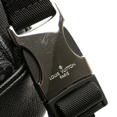 ルイ ヴィトン タイガラマ バムバッグ アウトドア ボディバッグ ウエストバッグ M30245 ノワール ブラック レザー メンズ LOUIS VUITTON 【中古】