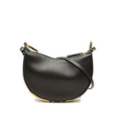 フェンディ フェンディ グラフィ 斜め掛け ショルダーバッグ 8BS081 ブラック レザー レディース FENDI 中古