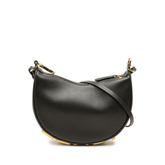 フェンディ フェンディ グラフィ 斜め掛け ショルダーバッグ 8BS081 ブラック レザー レディース FENDI 中古