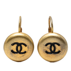 シャネル ココマーク ヴィンテージ ピアス ゴールド メッキ レディース CHANEL 【中古】