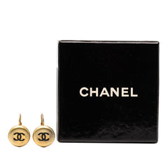シャネル ココマーク ヴィンテージ ピアス ゴールド メッキ レディース CHANEL 【中古】