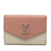 ルイ ヴィトン ポルトフォイユ ロックミニ 三つ折り財布 M63978 ピンク レザー レディース LOUIS VUITTON 【中古】