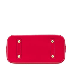 ルイ ヴィトン モノグラム ヴェルニ アルマPM ハンドバッグ M91693 ルージュグルナディーヌ パテントレザー レディース LOUIS VUITTON 【中古】