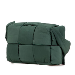 ボッテガヴェネタ パデット テック カセット スモール ショルダーバッグ 755182 カーキ ポリアミド レディース BOTTEGAVENETA 【中古】