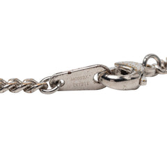 ルイ ヴィトン ペンダント LVトランク ネックレス M00527 シルバー メタル レディース LOUIS VUITTON 【中古】