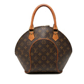 ルイ ヴィトン モノグラム エリプスPM ハンドバッグ M51127 ブラウン PVC レザー レディース LOUIS VUITTON 【中古】