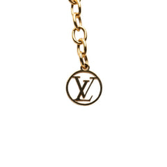 ルイ ヴィトン エセンシャルV ネックレス M61083 ゴールド メッキ レディース LOUIS VUITTON 【中古】