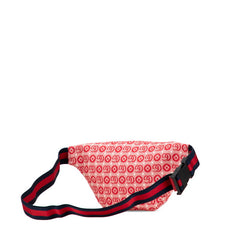 グッチ チルドレンズ GGロゴ 星 スター ウエストバッグ ボディバッグ 502095 レッド キャンバス レザー レディース GUCCI 【中古】