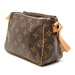 ルイ ヴィトン モノグラム ヴィバシテPM 斜め掛け ショルダーバッグ M51165 ブラウン PVC レザー レディース LOUIS VUITTON 【中古】