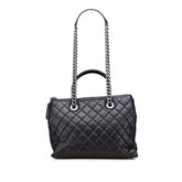シャネル 31 RUE CAMBON ハンドバッグ チェーン ショルダーバッグ ブラック ラムスキン レディース CHANEL 【中古】