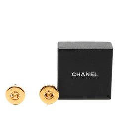 シャネル ヴィンテージ ココマーク イヤリング 97A ゴールド メッキ レディース CHANEL 【中古】