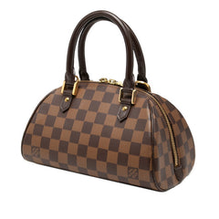 ルイ ヴィトン ダミエ リベラミニ ミニバッグ ハンドバッグ N41436 ブラウン エベヌ PVC レザー レディース LOUIS VUITTON 【中古】