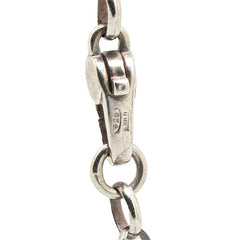 グッチ インターロッキングG ラウンド ネックレス SV925 シルバー レディース GUCCI 【中古】