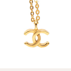 シャネル ココマーク ペンダント ネックレス ゴールド メッキ レディース CHANEL 【中古】