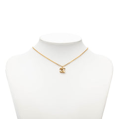 シャネル ココマーク ペンダント ネックレス ゴールド メッキ レディース CHANEL 【中古】