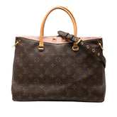 ルイ ヴィトン モノグラム パラス ハンドバッグ ショルダーバッグ 2WAY M40468 ブラウン PVC レザー レディース LOUIS VUITTON 【中古】