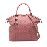 グッチ グッチシマ ソーホー ハンドバッグ ショルダーバッグ 2WAY 339551 ピンク レザー レディース GUCCI 【中古】