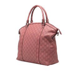 グッチ グッチシマ ソーホー ハンドバッグ ショルダーバッグ 2WAY 339551 ピンク レザー レディース GUCCI 【中古】