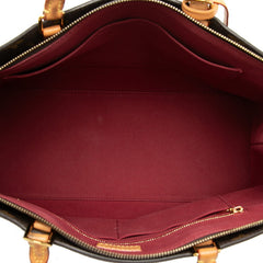 ルイ ヴィトン モノグラム グラン パレMM ハンドバッグ ショルダーバッグ 2WAY M45898 ブラウン PVC レザー レディース LOUIS VUITTON 【中古】