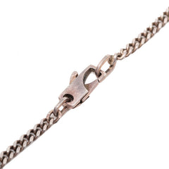 グッチ カットアウトG Gバー チェーン ペンダント ネックレス SV925 シルバー レディース GUCCI 【中古】