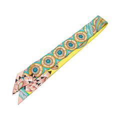 エルメス ツイリー The Savana Dance サバンナのダンス スカーフ マルチカラー シルク レディース HERMES 【中古】