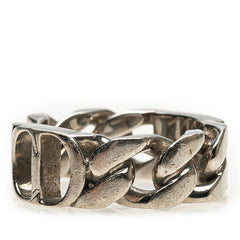 ディオール CDIcon チェーンリンク リング 指輪 #S SV925 シルバー メンズ Dior 【中古】