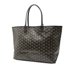 ゴヤール サンルイPM トートバッグ ショルダーバッグ ブラウン ブラック PVC レディース GOYARD 【中古】