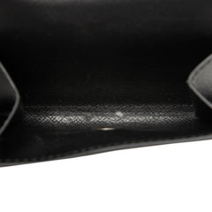 ルイ ヴィトン モノグラム エクリプス ポルトフォイユ マルコNM 二つ折り財布 M62545 ブラック PVC レザー メンズ LOUIS VUITTON 【中古】