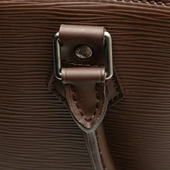 ルイ ヴィトン エピ サックプラPM ハンドバッグ トートバッグ M5274D ブラウン レザー レディース LOUIS VUITTON 【中古】