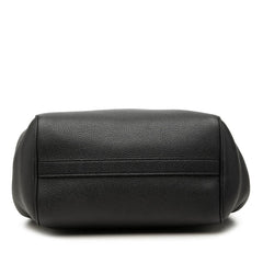 セリーヌ スモール フォールド カバ ハンドバッグ ショルダーバッグ 2WAY ブラック レザー レディース CELINE 中古
