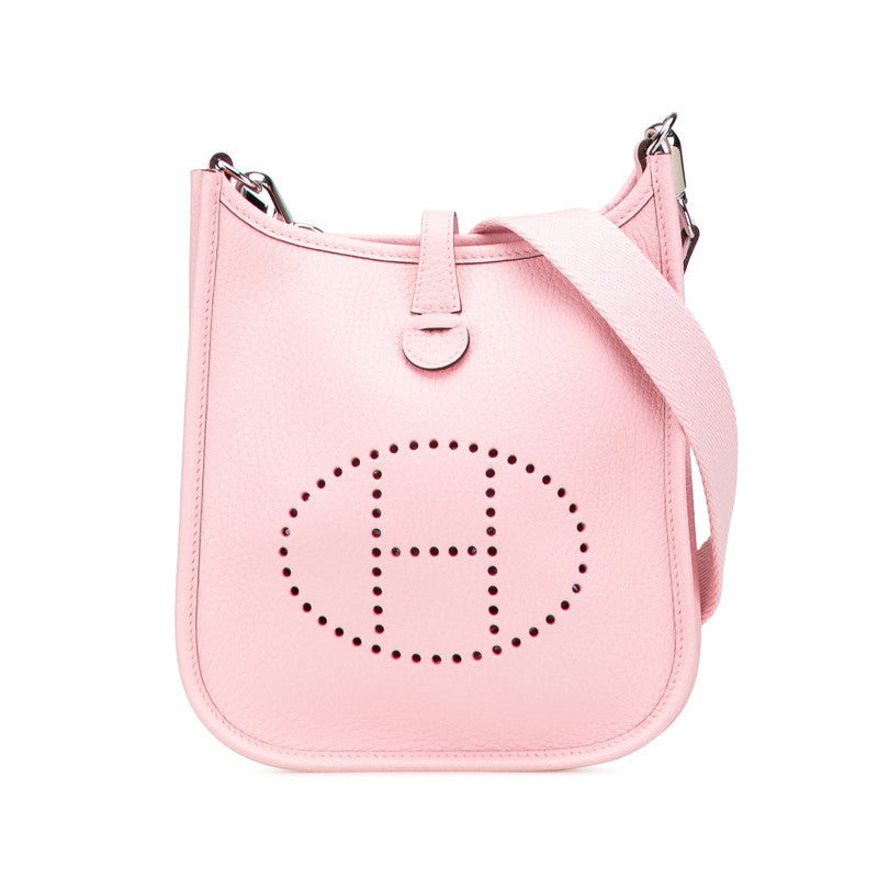 エルメス エヴリンTPM 斜め掛け ショルダーバッグ ローズサクラ トゴ レディース HERMES 【中古】
