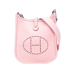エルメス エヴリンTPM 斜め掛け ショルダーバッグ ローズサクラ トゴ レディース HERMES 【中古】