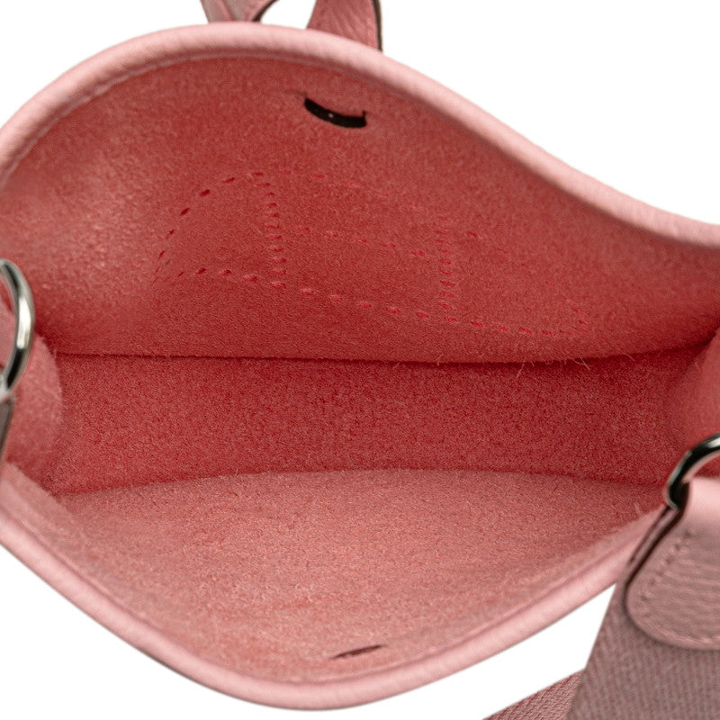 エルメス エヴリンTPM 斜め掛け ショルダーバッグ ローズサクラ トゴ レディース HERMES 【中古】