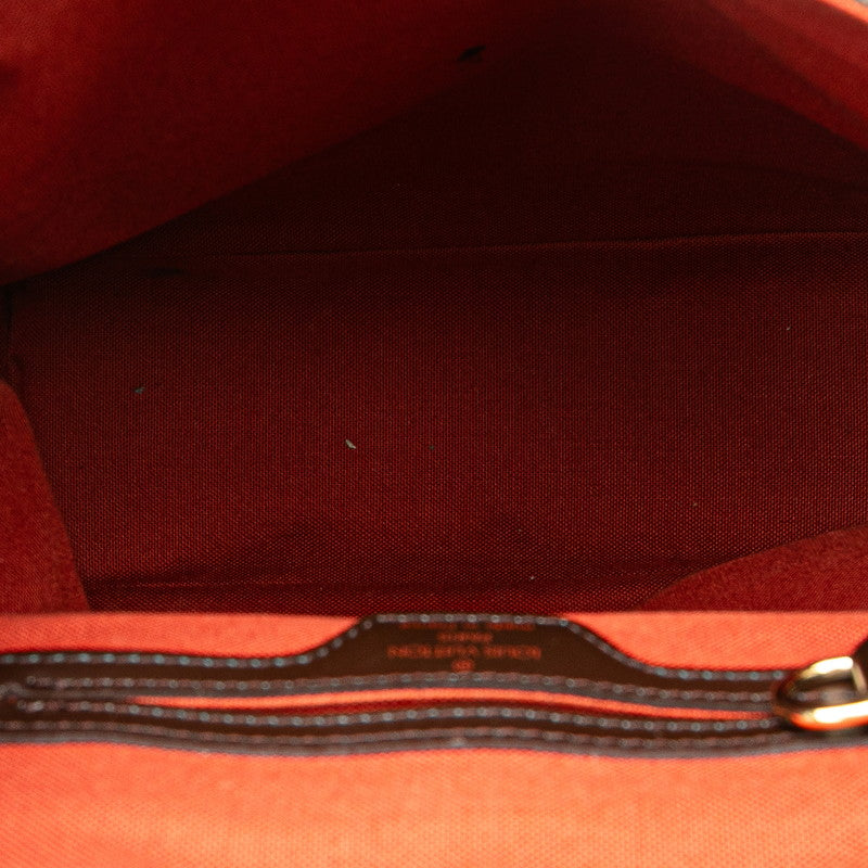 ルイ ヴィトン ダミエ ソーホー リュック バックパック M51132 ブラウン PVC レザー レディース LOUIS VUITTON 【中古】