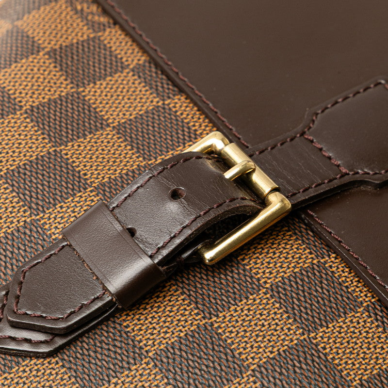 ルイ ヴィトン ダミエ ソーホー リュック バックパック M51132 ブラウン PVC レザー レディース LOUIS VUITTON 【中古】