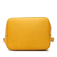 ルイ ヴィトン エピ プチノエ ワンショルダーバッグ M44109 タッシリイエロー レザー レディース LOUIS VUITTON 中古
