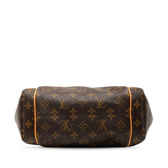 ルイ ヴィトン モノグラム トータリーPM ハンドバッグ ショルダーバッグ M56688 ブラウン PVC レザー レディース LOUIS VUITTON 【中古】