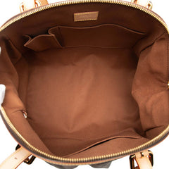 ルイ ヴィトン モノグラム ティヴォリGM ショルダーバッグ M40144 ブラウン PVC レザー レディース LOUIS VUITTON 【中古】