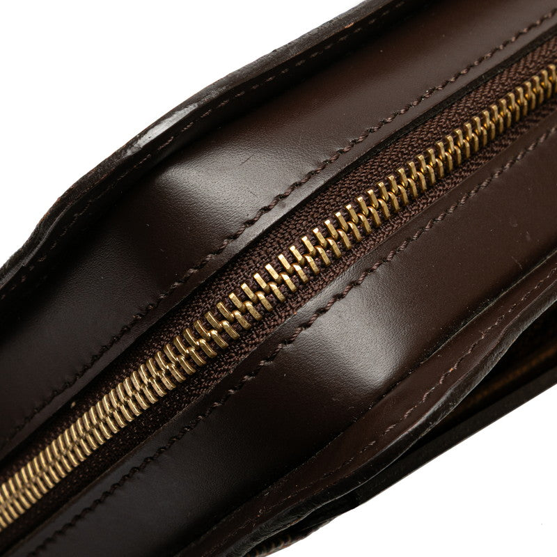 ルイ ヴィトン ダミエ サンルイ セカンドバッグ N51993 ブラウン PVC レザー メンズ LOUIS VUITTON 【中古】