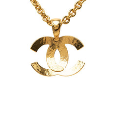 シャネル ココマーク ヴィンテージ ロングネックレス 94P ゴールド メッキ レディース CHANEL 中古