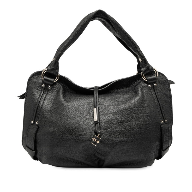 セリーヌ ビタースウィート ハンドバッグ トートバッグ ブラック レザー レディース CELINE 【中古】