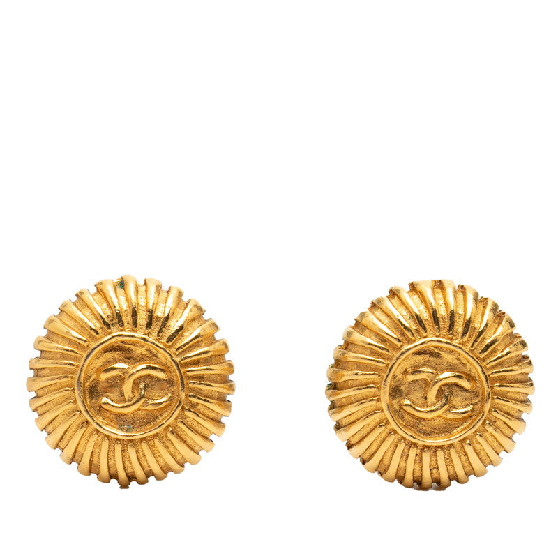シャネル ヴィンテージ ココマーク イヤリング ゴールド メッキ レディース CHANEL 【中古】